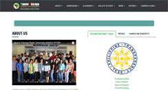 Desktop Screenshot of nvsu.edu.ph